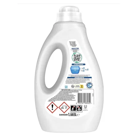 Lessive liquide Active clean 37 Lavage 1,6L - SKIP
