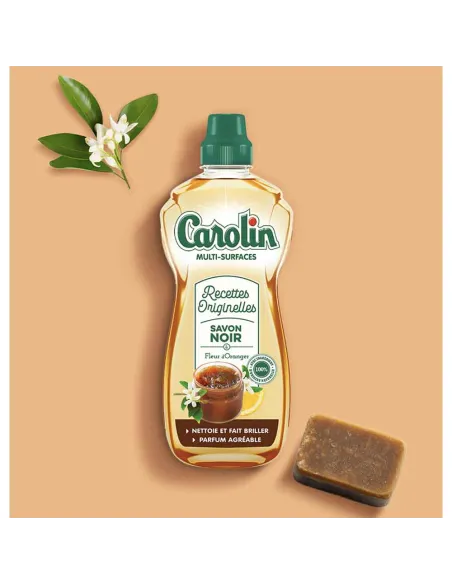 Nettoyant multi-surfaces Savon Noir 1L - CAROLIN