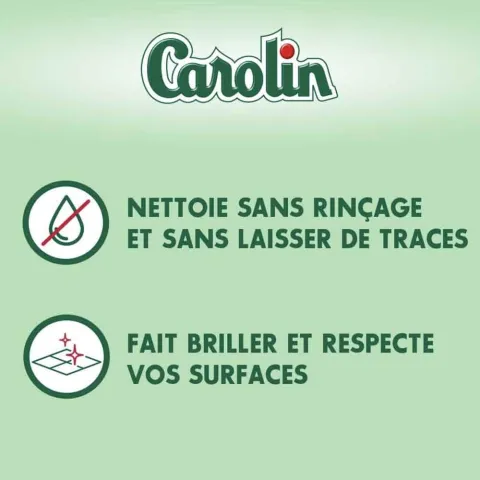 Nettoyant multi-surfaces Savon Noir 1L - CAROLIN