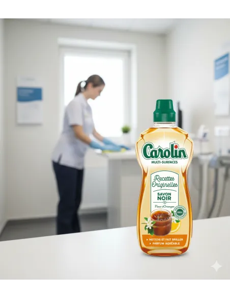 Nettoyant multi-surfaces Savon Noir 1L - CAROLIN