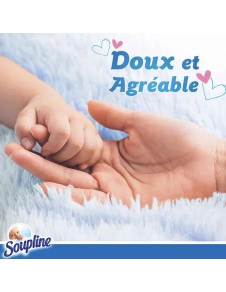 Assouplissant grand AIR Fraîcheur 30 Jours 45 Lavages  - Soupline