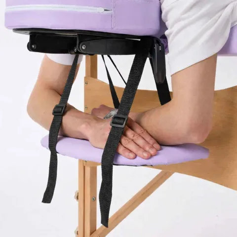 Table de massage pliante bois Noir – Alpha Wood Mediclinic