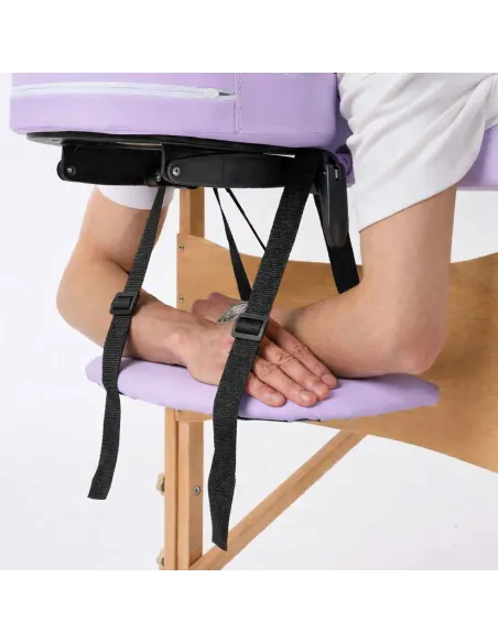 Table de massage pliante bois Noir – Alpha Wood Mediclinic