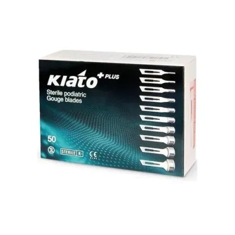 Lames de gouge Kiato usage unique – Boîte de 50