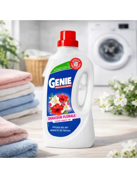 Lessive GÉNIE 2L – Douceur Florale
