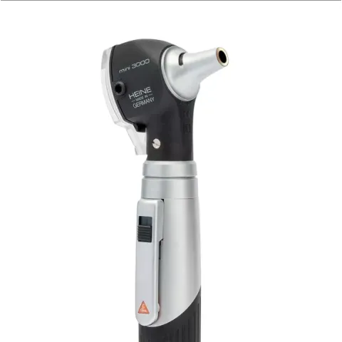 Pack Otoscope Heine Mini 3000 LED 2,5?V – Kit complet avec trousse et spéculums