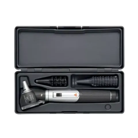 Pack Otoscope Heine Mini 3000 LED 2,5?V – Kit complet avec trousse et spéculums