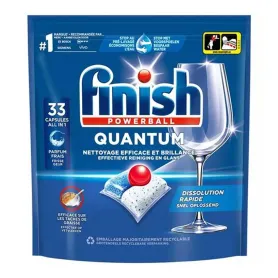 Pastilles Finish Powerball Lave-vaisselle Quantum 33 Lavages