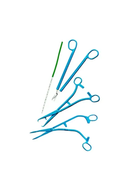 Set de pose stérilet – Ciseaux coupe-fils 4 pièces Retrievette