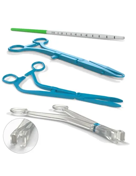 Set de pose de stérilet – Ciseaux coupe-fils distale 4 pièces