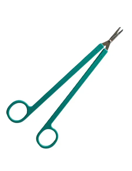 Ciseaux longs coupe-fils pour pose de dispositif intra-utérin