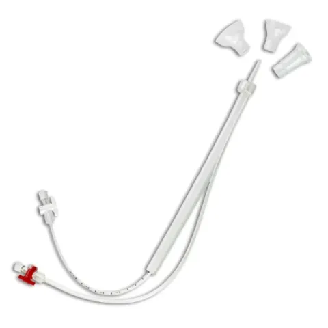 Canule pour hystérosalpingographie 2 voies avec cupule