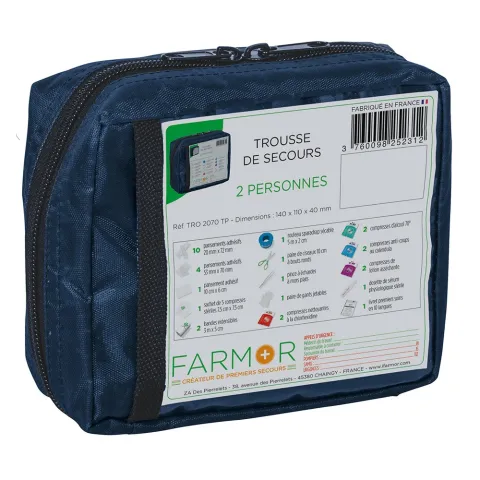 TROUSSE DE SECOURS 2 PERSONNES