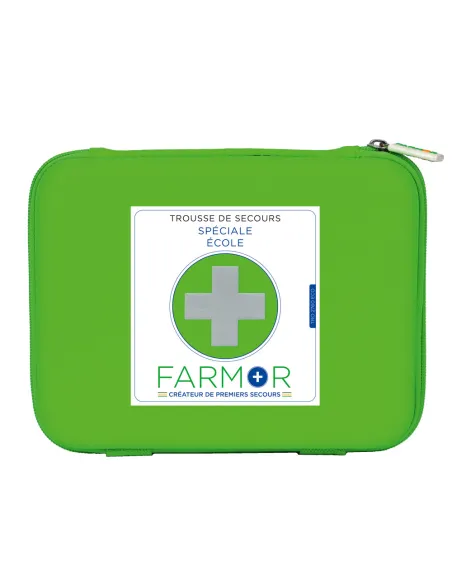 TROUSSE DE SECOURS SPÉCIALE ÉCOLE GRAND MODELE