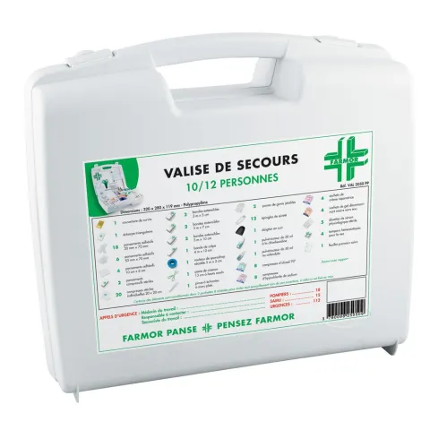 VALISE DE SECOURS 10/12 PERSONNES