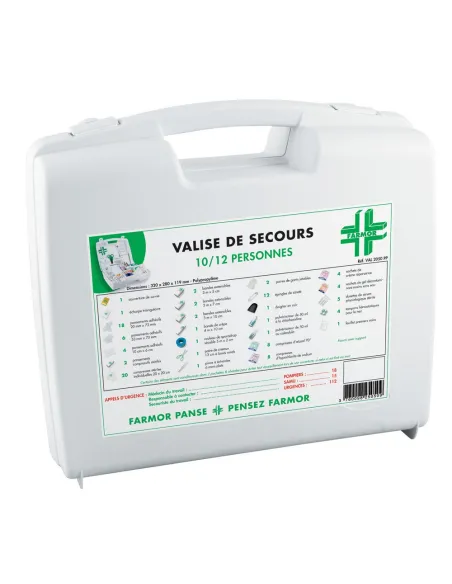 VALISE DE SECOURS 10/12 PERSONNES