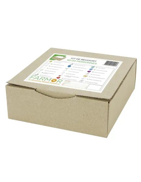 KIT DE SECOURS RECHARGE 10/20 PERSONNES