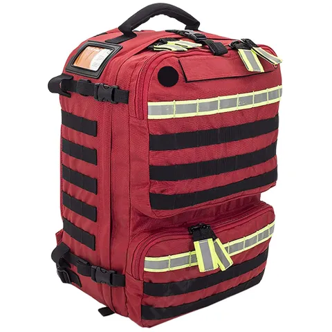 SAC A DOS D’URGENCE ROUGE - AMPOULIERS - POCHETTE PARAMED