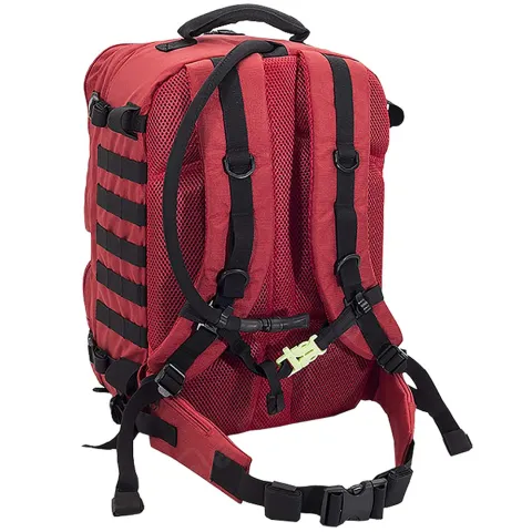 SAC A DOS D’URGENCE ROUGE - AMPOULIERS - POCHETTE PARAMED