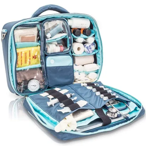 MALLETTE MEDICALE AMPOULIER PRACTI BLEU