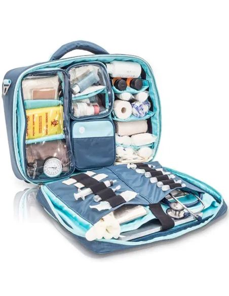 MALLETTE MEDICALE AMPOULIER PRACTI BLEU