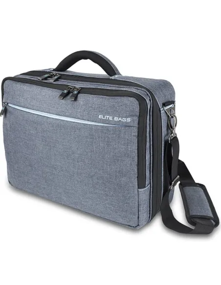 MALETTE MEDICALE MODERNE - GRIS/BLEU
