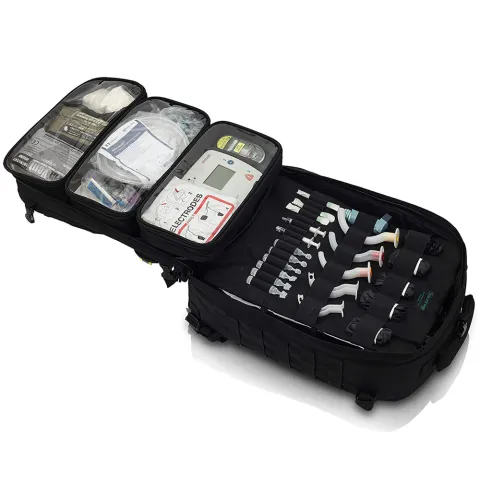 SAC A DOS D’URGENCE NOIR - AMPOULIERS - POCHETTE PARAMED