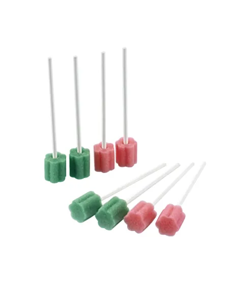 BATONNETS MOUSSE POUR HYGIENE BUCCALE
