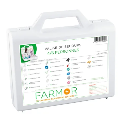 VALISE DE SECOURS 4/6 PERSONNES