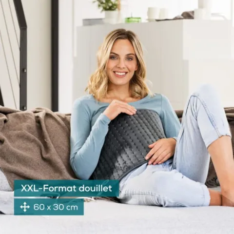 COUSSIN CHAUFFANT XXL HK 123 XXL COSY GREY GREEN PLANET