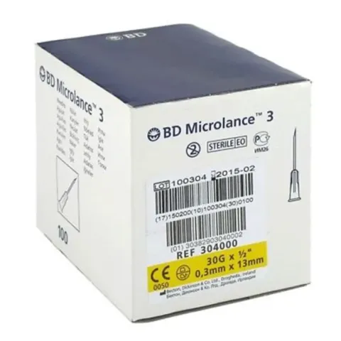 Aiguille phlébologie 13 x 0,3 mm BD Microlance - LD Medical