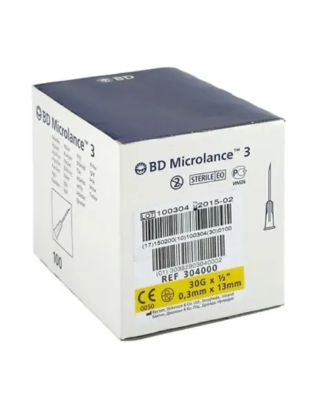 Aiguille phlébologie 13 x 0,3 mm BD Microlance - LD Medical