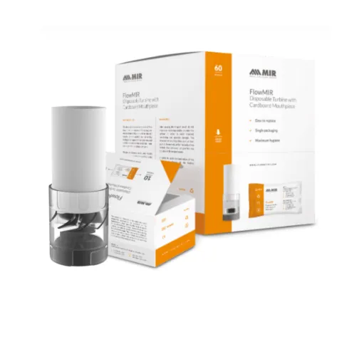 Turbine jetable pour débitmètre FlowMIR® – Avec embout buccal