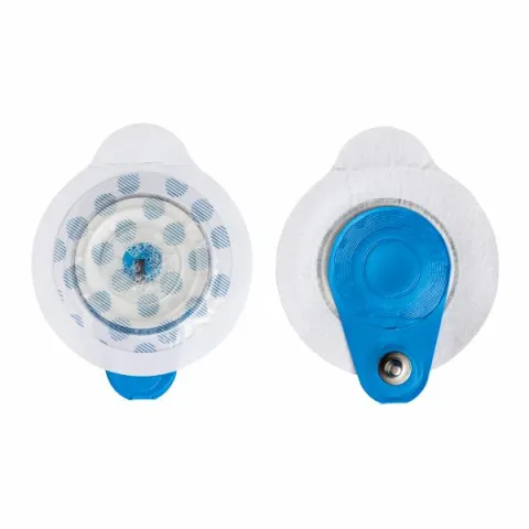 Électrode ECG longue durée BlueSensor L | Connecteur excentré