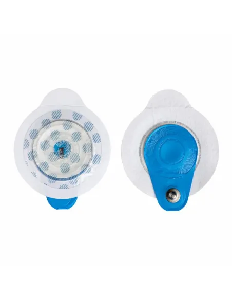 Électrode ECG longue durée BlueSensor L | Connecteur excentré