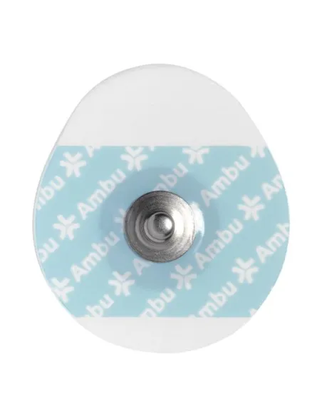 Électrode ECG WhiteSensor WS gel solide | Mousse PE Ambu