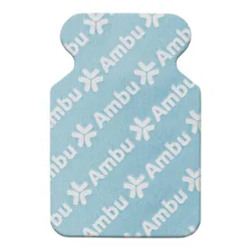 Électrode Ambu WhiteSensor 0415M, électrode ECG à languette fiable pour ECG 12 dérivations