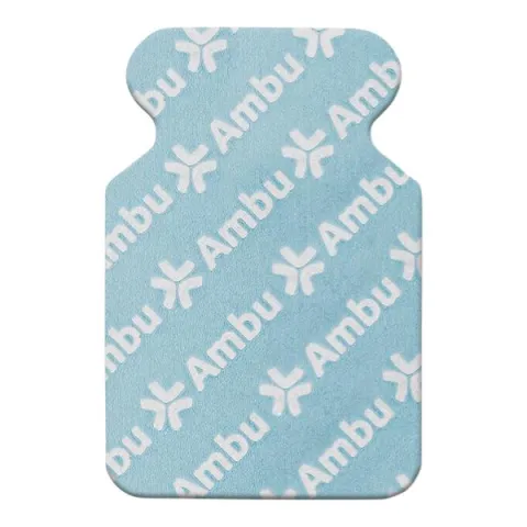 Électrode Ambu WhiteSensor 0415M, électrode ECG à languette fiable pour ECG 12 dérivations