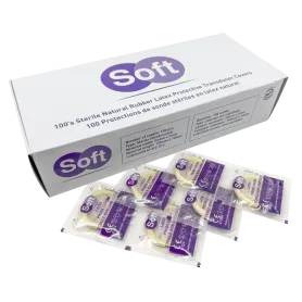 Protection de sonde échographique stérile en latex non lubrifié - Boîte de 100