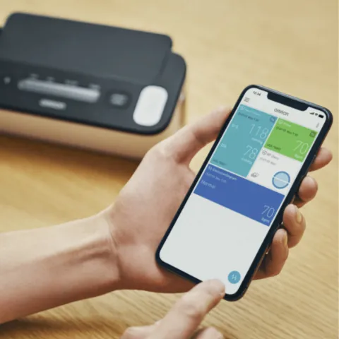 Tensiomètre électronique au bras Omron Complete - Fonction ECG intégrée