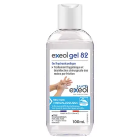 GEL HYDROALCOOLIQUE EXEOL GEL 82 - 1 L POMPE