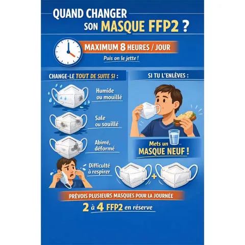 Masques FFP2 bec de canard