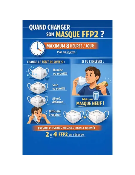 Masques FFP2 bec de canard