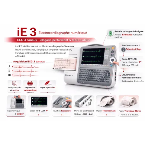 ECG BIOCARE IE3 - LD Medical
