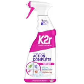 Spray détachant textile K2R Action Complète 750 ml avant lavage