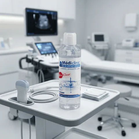 Gel Ultrason Blanc MEDI'GEL 250 ML - Confort et Précision | LD Medical