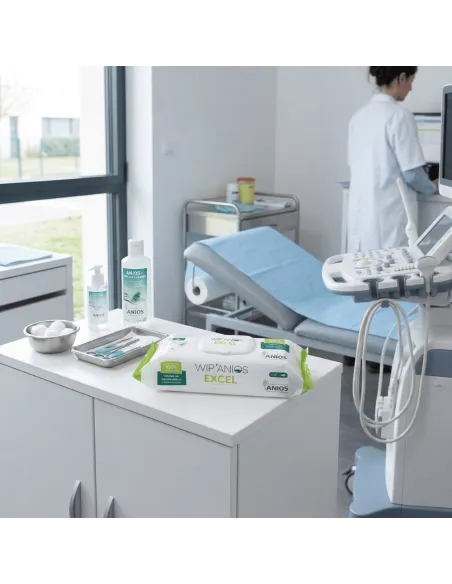 Lingettes Désinfectantes Wip'Anios Excel : Désinfection Efficace