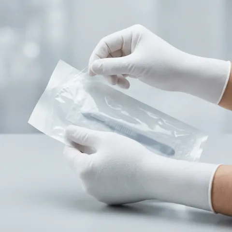 Gants Chirurgicaux Stériles en Latex Non Poudrés - Haute Protection | LD Medical