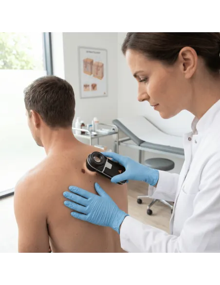 Dermatoscope Heine DELTA one : pour un diagnostic précis