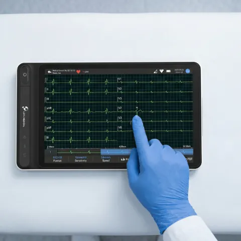 Tablette ECG 7’’ 12 pistes Black Edition – Interprétation Glasgow